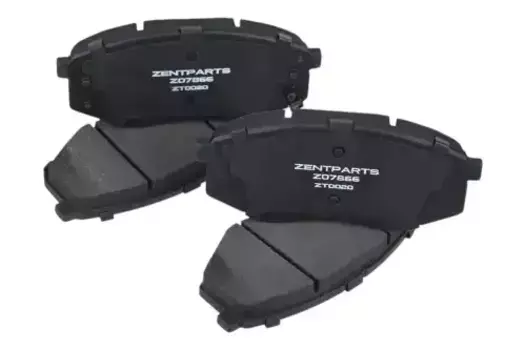 Тормозные колодки дисковые передняя ось ZENTPARTS Z07866