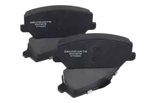 Тормозные колодки дисковые передняя ось ZENTPARTS Z07876