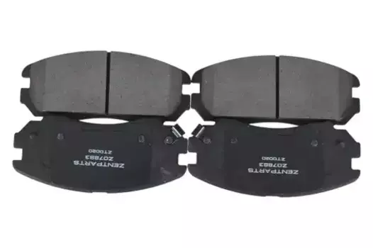 Тормозные колодки дисковые передняя ось ZENTPARTS Z07883