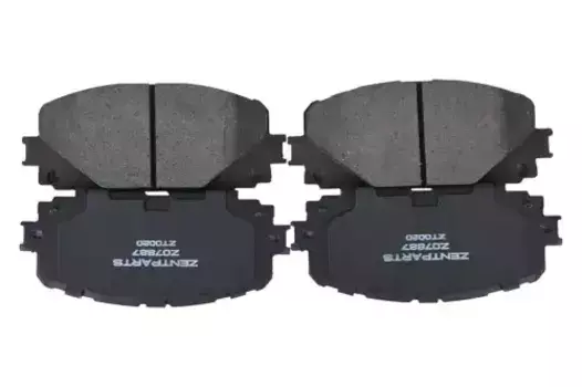 Тормозные колодки дисковые передняя ось ZENTPARTS Z07887