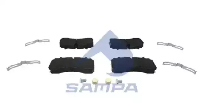 Тормозные колодки дисковые SAMPA 096.615-01