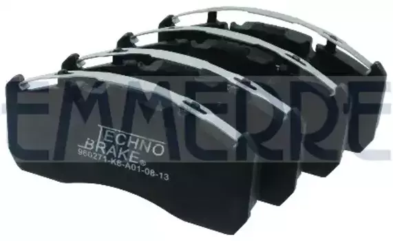 Тормозные колодки дисковые TECHNO BRAKE 960271