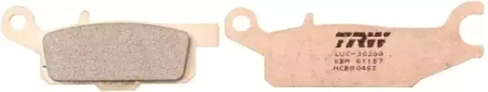 Тормозные колодки дисковые TRW MCB804SI