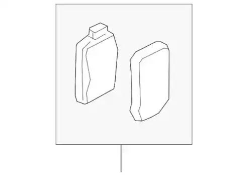 Тормозные колодки дисковые VAG 4M0698451AB