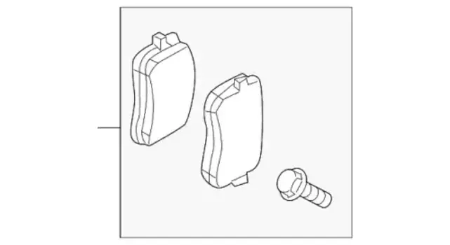 Тормозные колодки дисковые VAG 4N0698451