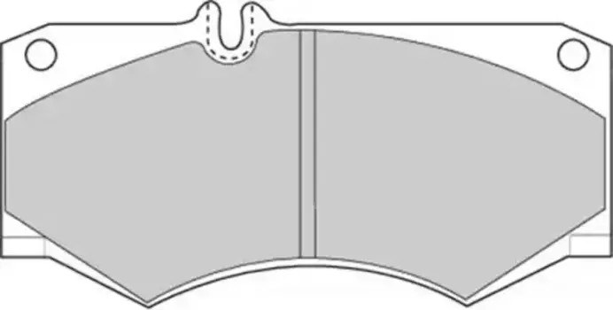 Тормозные колодки дисковые WUHLERMANN 31010081