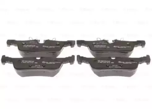 Тормозные колодки дисковые задняя ось BOSCH 0 986 494 812