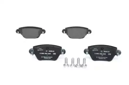 Тормозные колодки дисковые задняя ось BOSCH 0 986 494 046