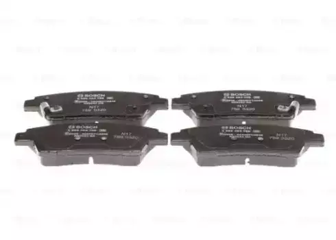 Тормозные колодки дисковые задняя ось BOSCH 0 986 494 766