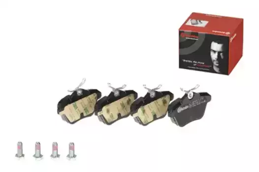 Тормозные колодки дисковые задняя ось BREMBO P 23 067