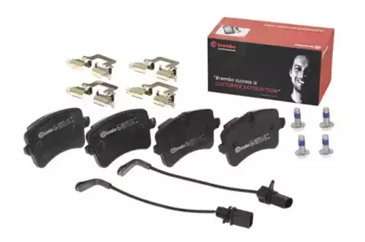 Тормозные колодки дисковые задняя ось BREMBO P 85 118