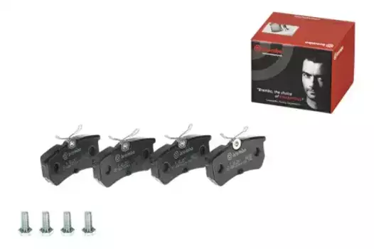 Тормозные колодки дисковые задняя ось BREMBO P 24 047