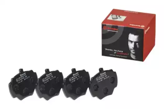 Тормозные колодки дисковые задняя ось BREMBO P 44 001