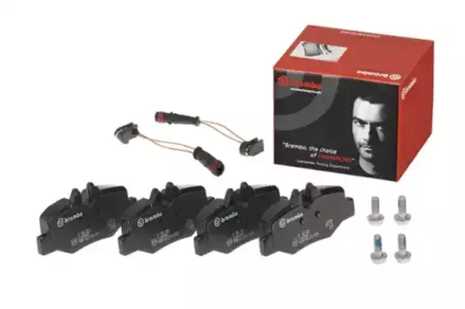 Тормозные колодки дисковые задняя ось BREMBO P 50 051