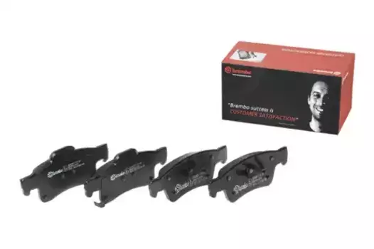 Тормозные колодки дисковые задняя ось BREMBO P 37 016