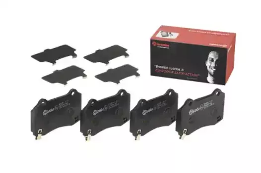 Тормозные колодки дисковые задняя ось BREMBO P 30 074