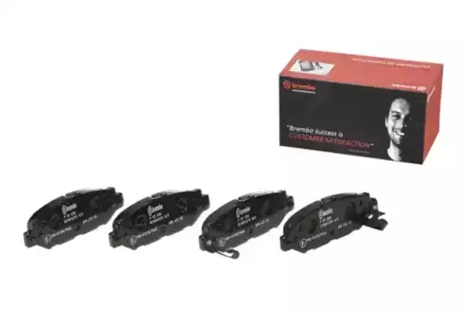 Тормозные колодки дисковые задняя ось BREMBO P 83 038