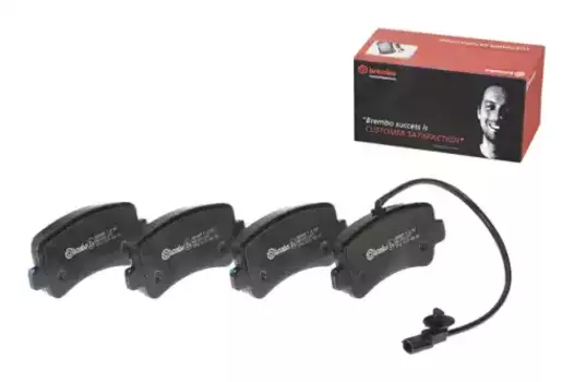 Тормозные колодки дисковые задняя ось BREMBO P 68 063