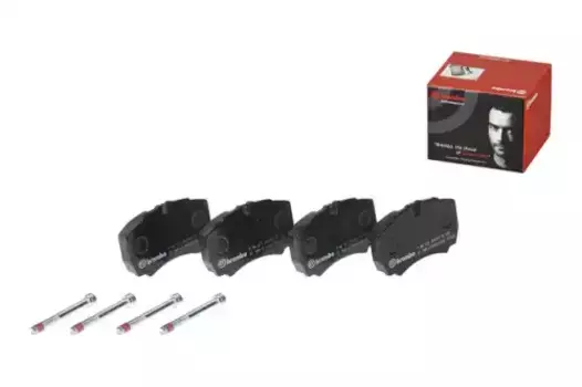 Тормозные колодки дисковые задняя ось BREMBO P A6 023