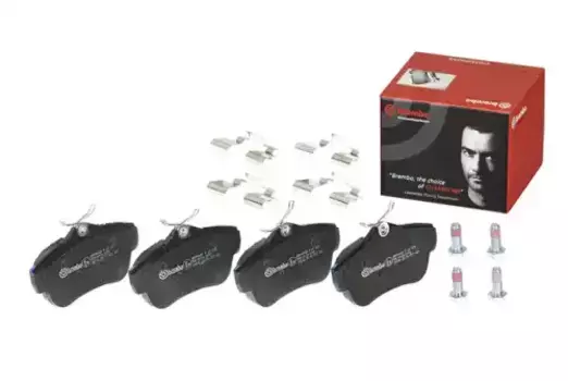 Тормозные колодки дисковые задняя ось BREMBO P 61 095