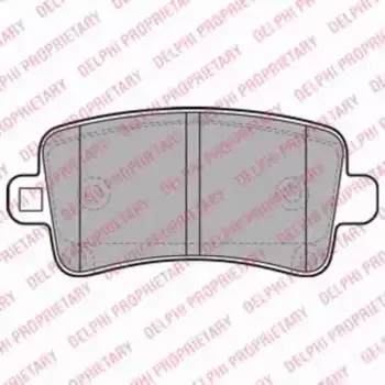 Тормозные колодки дисковые задняя ось DELPHI LP2084