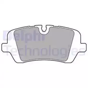 Тормозные колодки дисковые задняя ось DELPHI LP2508