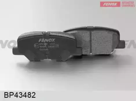 Тормозные колодки дисковые задняя ось FENOX BP43482