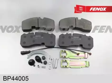 Тормозные колодки дисковые задняя ось FENOX BP44005