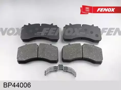Тормозные колодки дисковые задняя ось FENOX BP44006
