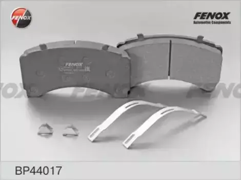 Тормозные колодки дисковые задняя ось FENOX BP44017