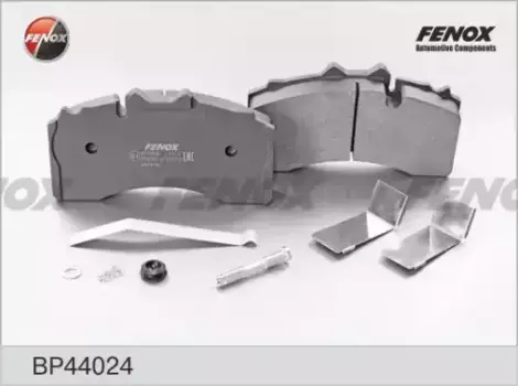 Тормозные колодки дисковые задняя ось FENOX BP44024