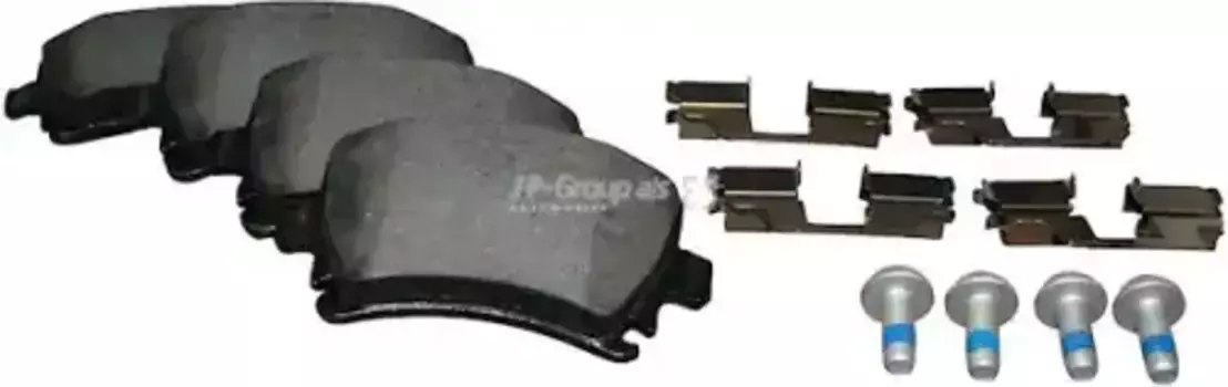 Тормозные колодки дисковые задняя ось JP 1163705410