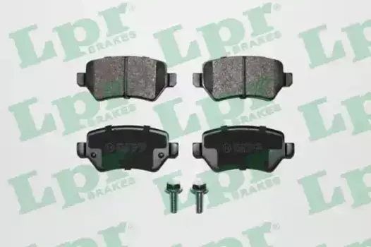 Тормозные колодки дисковые задняя ось LPR 05P1650