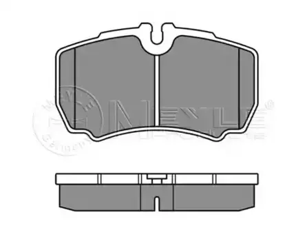 Тормозные колодки дисковые задняя ось MEYLE 025 291 2320