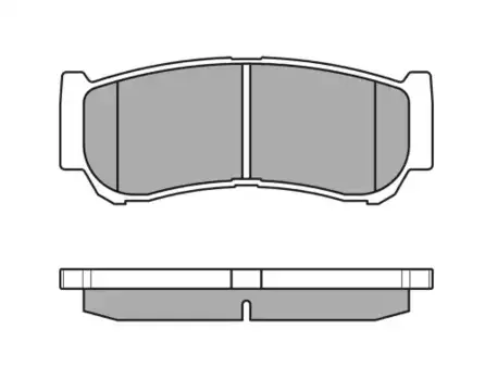 Тормозные колодки дисковые задняя ось MEYLE 025 244 8816/W
