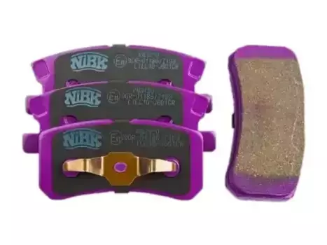 Тормозные колодки дисковые задняя ось NIBK PN3450