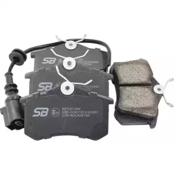 Тормозные колодки дисковые задняя ось SB NAGAMOCHI BP33019W