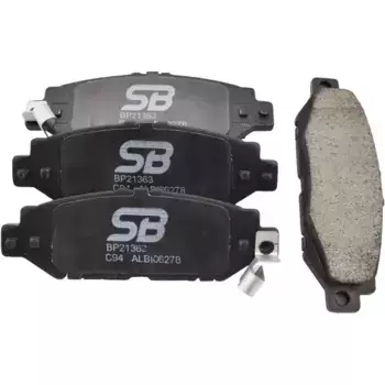 Тормозные колодки дисковые задняя ось SB NAGAMOCHI BP21363