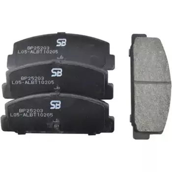 Тормозные колодки дисковые задняя ось SB NAGAMOCHI BP25203
