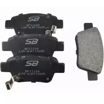Тормозные колодки дисковые задняя ось SB NAGAMOCHI BP21239