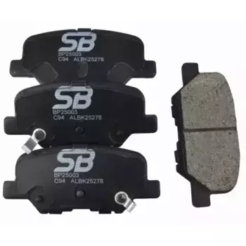 Тормозные колодки дисковые задняя ось SB NAGAMOCHI BP25003