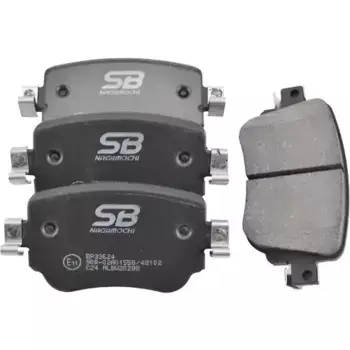 Тормозные колодки дисковые задняя ось SB NAGAMOCHI BP33624