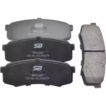 Тормозные колодки дисковые задняя ось SB NAGAMOCHI BP21243