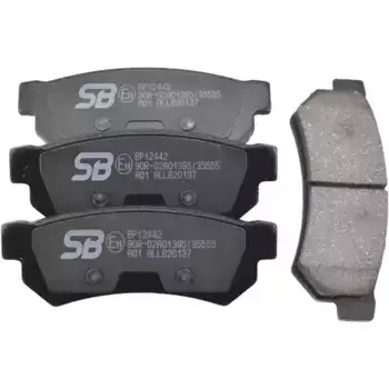 Тормозные колодки дисковые задняя ось SB NAGAMOCHI BP12442