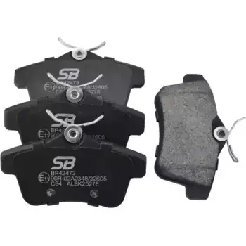 Тормозные колодки дисковые задняя ось SB NAGAMOCHI BP42473