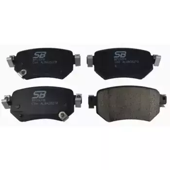 Тормозные колодки дисковые задняя ось SB NAGAMOCHI BP25008