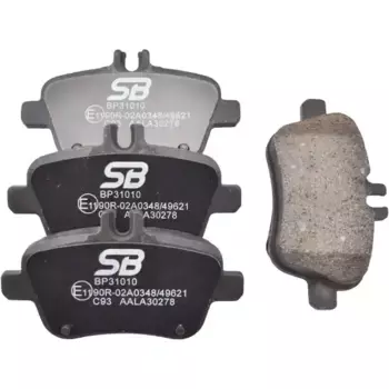 Тормозные колодки дисковые задняя ось SB NAGAMOCHI BP31010