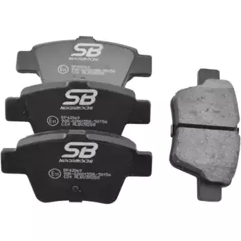 Тормозные колодки дисковые задняя ось SB NAGAMOCHI BP42069