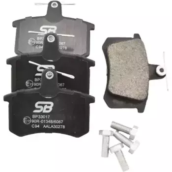 Тормозные колодки дисковые задняя ось SB NAGAMOCHI BP33017