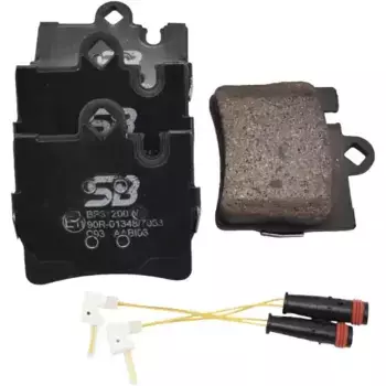 Тормозные колодки дисковые задняя ось SB NAGAMOCHI BP31200W